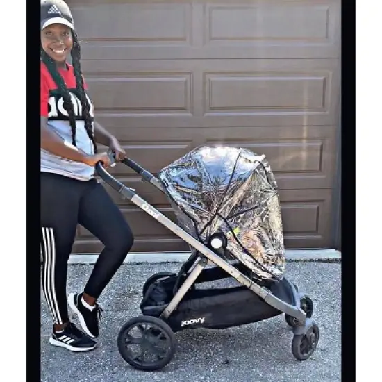 Joovy Qool Rain Cover - Clear image {1}