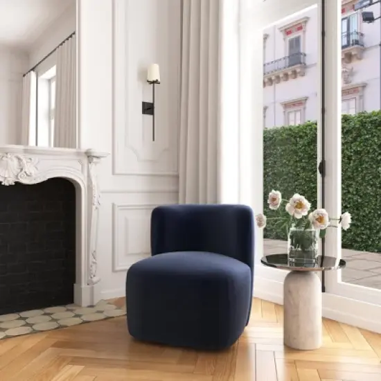 Neko Swivel Chair in Luxe Velvet - Threshold&trade; image {5}