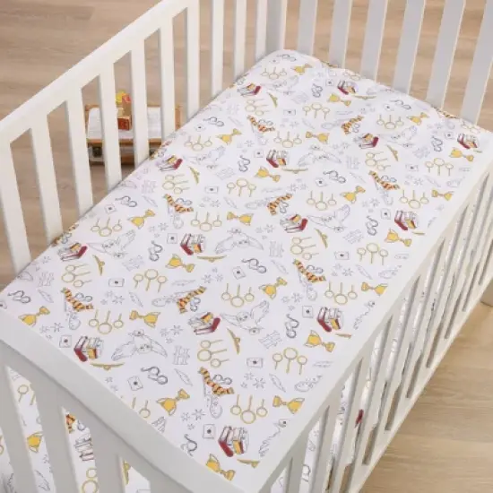 Warner Bros. Harry Potter Fitted Crib Sheet image {1}