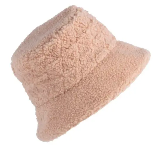 Shiraleah Blush Boucle Bucket Hat image {1}