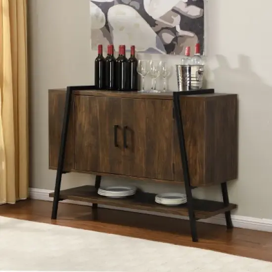 Home Source 46" Wide Mid Century Server image {5}