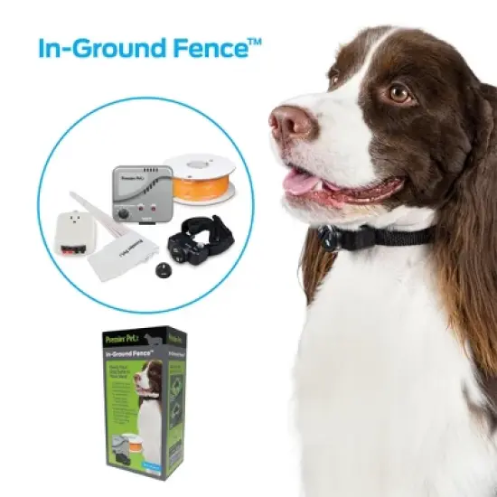 Premier Dog Pet In-Ground Fence - Black image {8}