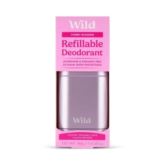 Wild Cosmetics Cream Deodorant - Cherry Blossom - Aluminum-Free image {7}