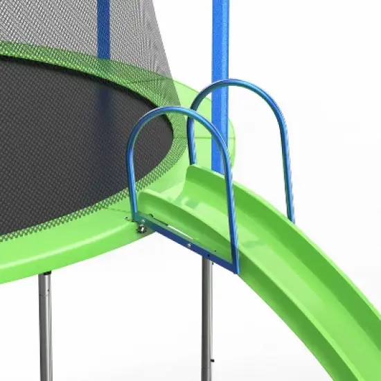 BestParts 14FT Trampoline with Slide, Swings, Basketball Hoop & Ladder image {3}