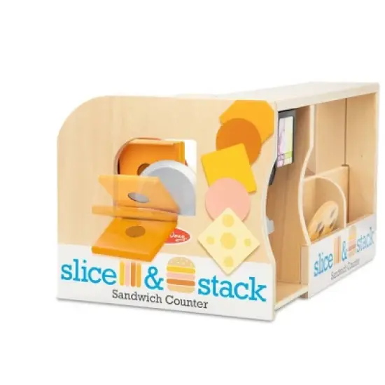 Melissa & Doug Slice & Stack Sandwich Counter image {4}
