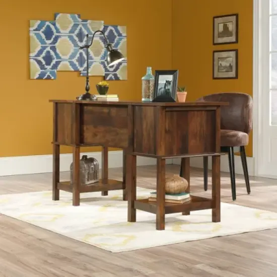 Viabella Desk Dark Brown - Sauder image {4}