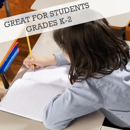 Manaloom Primary Composition Notebook Grades K-2, 100 Sheets - 9.75" x 7.5" - 5 Pack image {3}