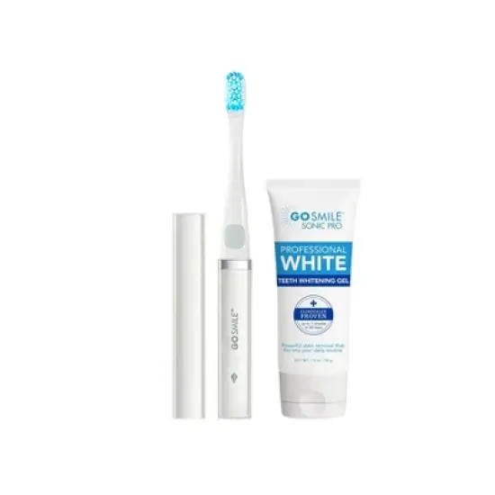 GO SMILE Sonic Blue Smart Brush On The Go Whitening Kit image {2}