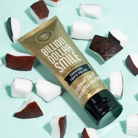 Billion Dollar Smile Charcoal Tooth Polish - 2.53 fl oz image {11}