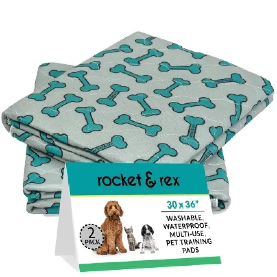 rocket & rex Washable Reusable Pee Pads for Dogs - L image {10}