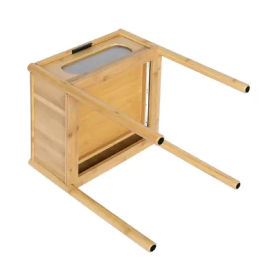 Aash 1-Drawer Environmentally Friendly Pale Yellow Finish Accent Nightstand With Storage-Maison Boucle image {4}