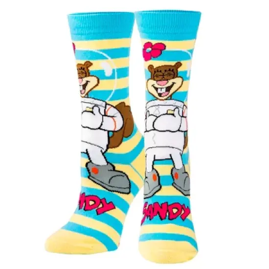 Odd Sox, Nickelodeon SpongeBob SquarePants Cartoon Socks, Men's & Women, Assorted image {10}