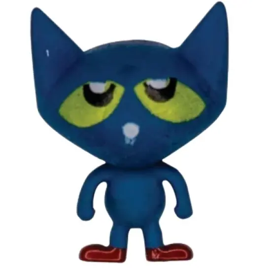 Groovy Pete the Cat 3D Erasers (8 Pack) - Collect Erase with Fun (1.5" Tall) image {1}
