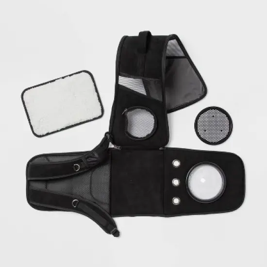 Backpack Cat Carrier - Black - Boots & Barkley&trade; image {4}