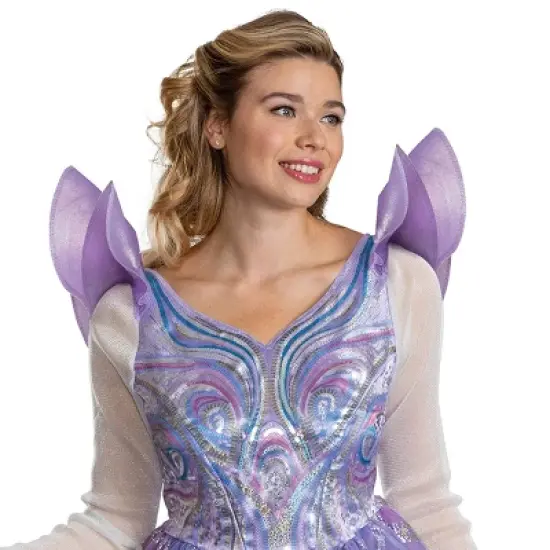 NBCUniversal Women's Wicked the Musical Glinda Upland "For Good" Deluxe Costume Dress Lavender image {3}