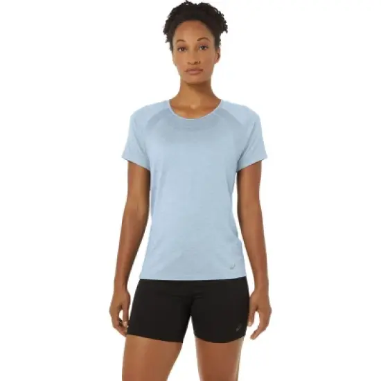 ASICS Women's SHORT SLEEVE PR LYTE TOP Running Apparel 2012B428 image {6}