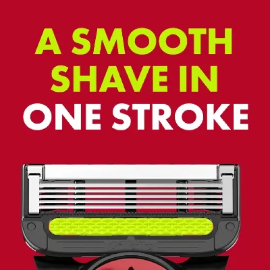 Gillette Labs Men's Special NFL 49ers Edition Shaving Razor with 4 Refills and Magnetic Stand image {6}