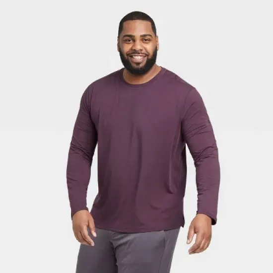 Men's Long Sleeve Performance T-Shirt - All in Motion&trade; image {2}