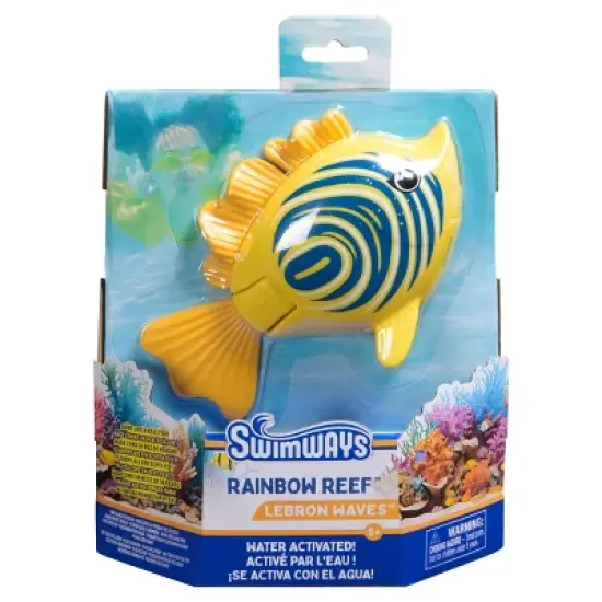 Swimways Rainbow Reef Fish, Lebron Waves: Dive Toy for Ages 5 and Up image {8}