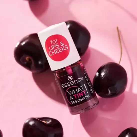 essence What A Tint! Lip & Cheek Tint 01 Kiss From A Rose - 0.16 fl oz image {7}