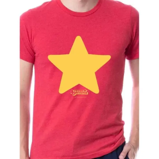 Steven Universe Mens' TV Show Costume Star Character Sleep Pajama Set Multicolored image {1}