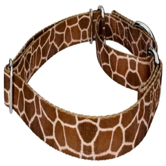 Country Brook Petz Giraffe Martingale Dog Collar image {5}