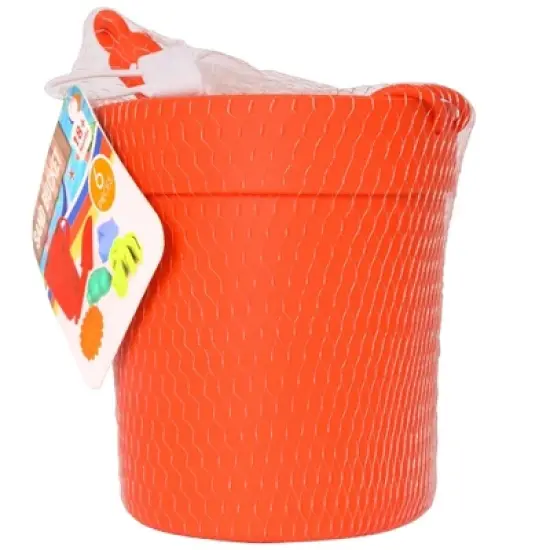Sunny Days Bucket Set - Red - 5pc image {2}