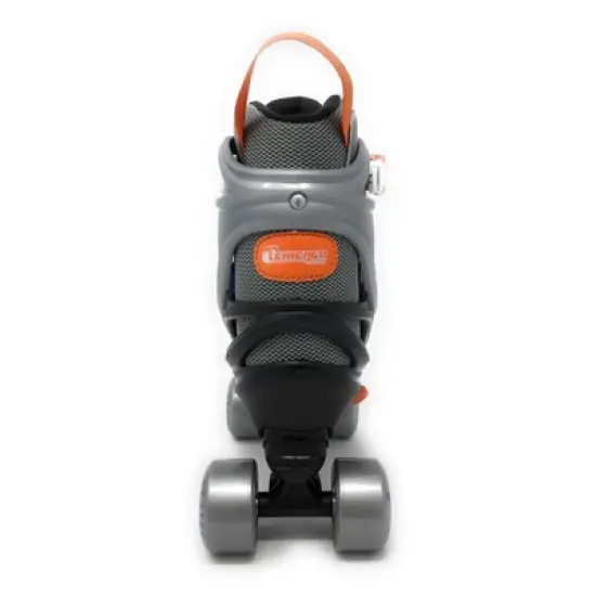 Chicago Skates Adjustable Kids' Quad Roller Skate - Black/Blue image {3}