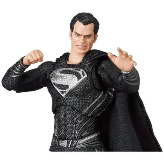 Superman No.174 Black Suit Version MAFEX | Zack Snyder's Justice League | Medicom Toy Action figures image {4}