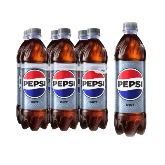Diet Pepsi Cola Soda - 6pk/16.9 fl oz Bottles image {8}