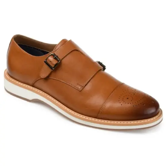 Thomas & Vine Ransom Cap Toe Monk Strap Dress Shoe image {8}