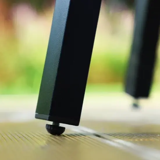 3pc Patio Conversation Set with Wicker Rattan Chairs & Round Coffee Table - Captiva Designs image {3}