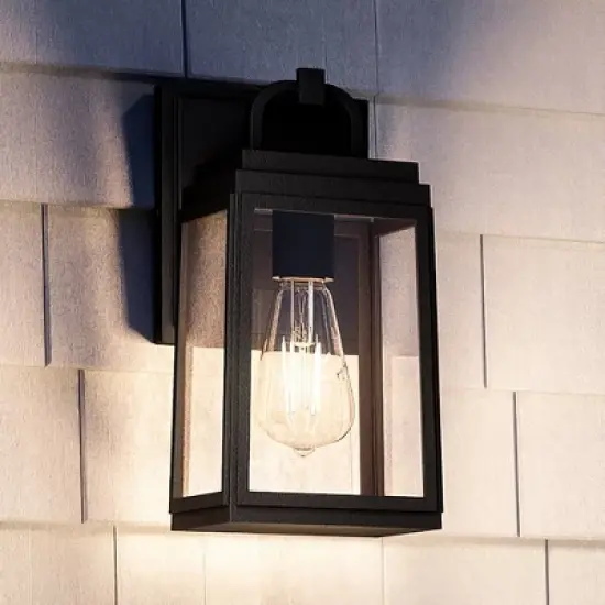 Urban Ambiance Luxury Farmhouse Outdoor Wall Sconce 11.875''H x 5.5''W,  Olde Bronze Finish,  Macon Collection, UHP1380 image {7}