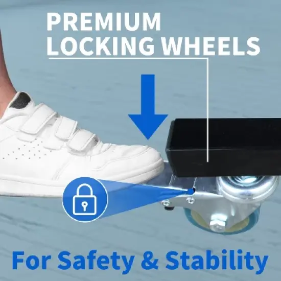 8ft Mid-Size Table Tennis Table Foldable & Portable Ping Pong Table Set for Indoor Games with Net image {2}