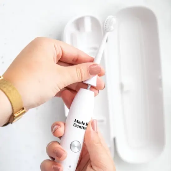 Made by Dentists Sonic Adult Toothbrush Refills - White - 3ct image {2}