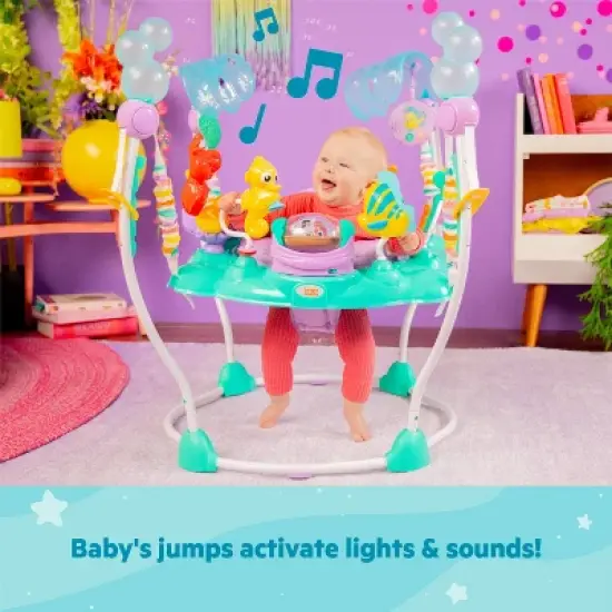 Bright Starts The Little Mermaid Sea of Activities Baby Jumper image {17}