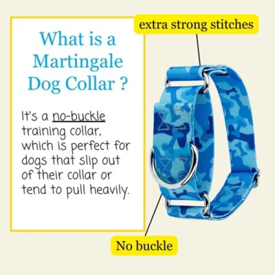 Country Brook Petz HossFit Jr Wide Martingale Dog Collar - Camouflage Collection image {3}