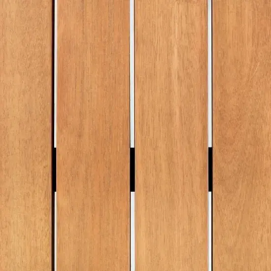 Slat Wood Outdoor Coffee Table - Natural - Hearth & Hand&trade; with Magnolia image {5}