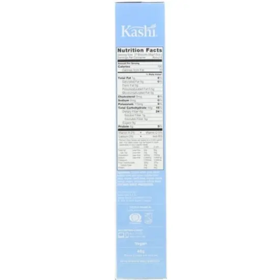 Kashi Organic Island Vanilla Whole Wheat Cereal - Case of 12/16.3 oz image {4}