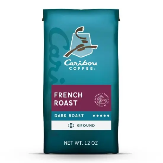 Caribou Coffee French Dark Roast Ground Coffee - 12oz image {6}