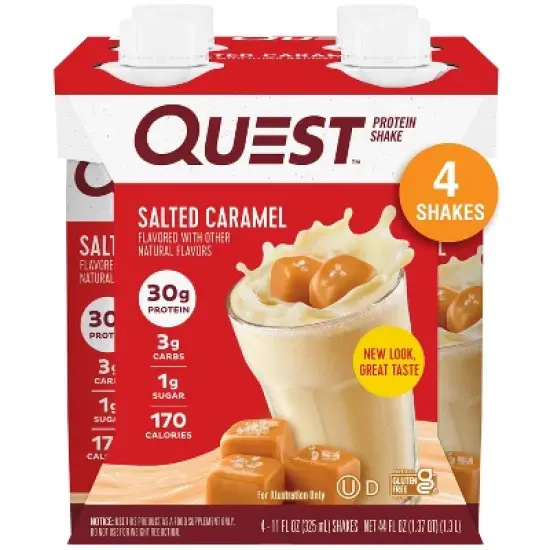 Quest Nutrition Ready To Drink Protein Shake &ndash; Salted Caramel image {9}