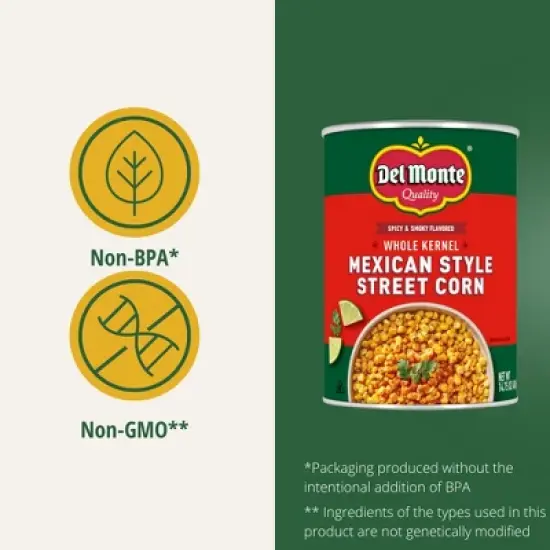 Del Monte Mexican Style Street Corn - 14.75oz image {1}