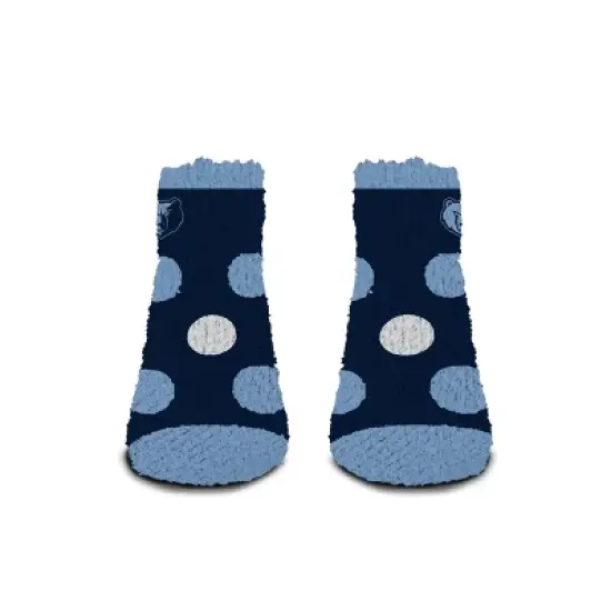 NBA Memphis Grizzlies Big Dot Fuzzy Socks image {1}