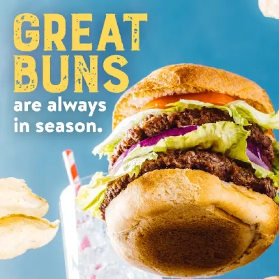 Canyon Bakehouse Brioche Gluten Free Hamburger Buns - 13.5oz image {2}