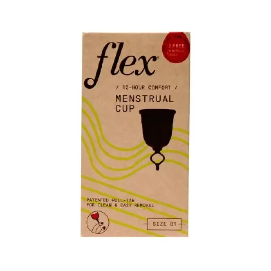 Flex Beginner Menstrual Cup + Menstrual Discs - 3ct image {6}