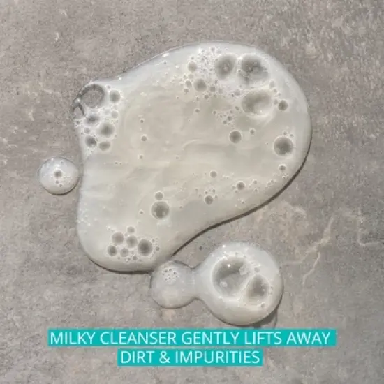 Aveeno Calm + Restore Face Cleanser for Sensitive Skin with Nourishing Oat & Feverfew - Fragrance Free - 7.8 fl oz image {3}