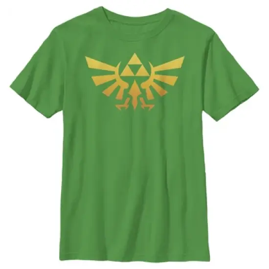 Boy's Nintendo Legend of Zelda Triforce Fade T-Shirt image {4}