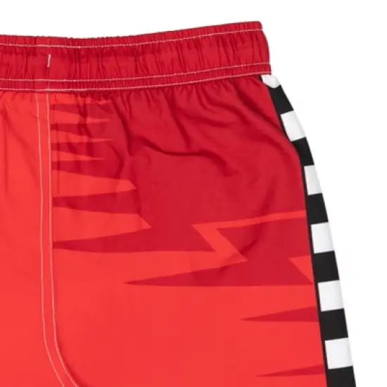 Disney Pixar Cars Lightning McQueen Swim Trunks Bathing Suit Toddler image {6}