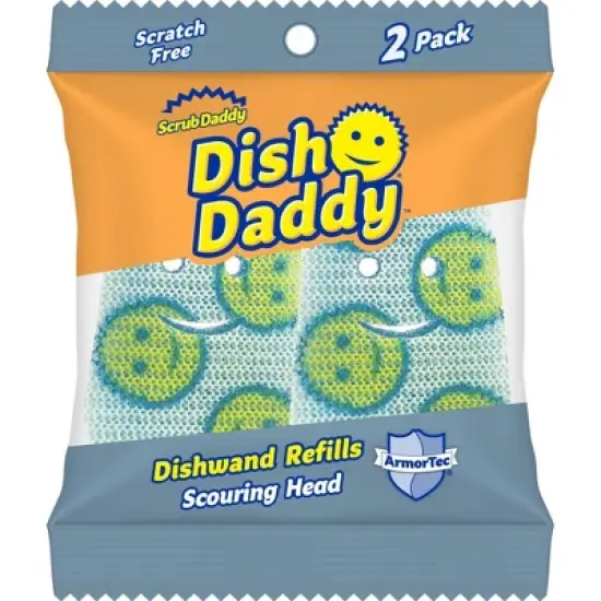 Scrub Daddy Dish Wand + Dish Wand Refills + Scour Head Refills - 2ct image {3}