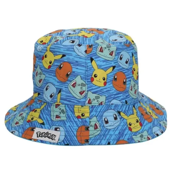Pokemon Characters Youth Graphic Bucket Hat image {3}